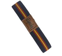 MIBANDERA Bracciale Bandiera Spagna Uomo Donna Bracciale elastico in Spagna. Bracciale Pelle Tessuto Spagna, Talla única, Tela elastica, Nessuna pietra preziosa