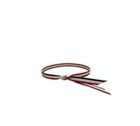 MIBANDERA Bracciale in tessuto regolabile, bandiere di paesi, Germania, Spagna, Francia, Italia, 1 cm, per uomo e donna, Regolabile, Tessuto, Non è una pietra preziosa