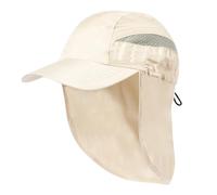 MIBANDERA Cappellino con Protezione Collo-nuda per Trekking Montagna Escursionismo, Chiusura Regolabile in Microfibra, Berretto da Uomo e Donna