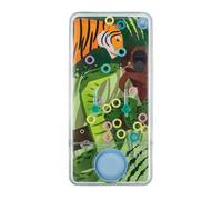 MIBANDERA Mini giochi d'acqua. Giochi d'acqua ad anelli per ragazze e ragazzi. Gioco di abilità di viaggio. Aguaplay. Acqua Geme. Aqua Play. (Wildlife Tigre_Serpente)