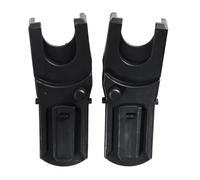 Mibb Adattatori Carrozzina Ovetto per Passeggino Level Up Colore Nero