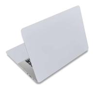 Mibbxea Adesivo per Laptop 15-15,6 Pollici, Pellicola in Vinile Riutilizzabile per Coprire Laptop da 13, 13,3, 14, 15,4 Pollici, Decorativo, Antigraffio, Impermeabile (067 Grigio Chiaro)