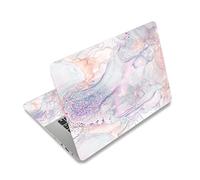 Mibbxea Adesivo per Laptop 15-15,6 Pollici, Pellicola in Vinile Riutilizzabile per Coprire Laptop da 13, 13,3, 14, 15,4 Pollici, Decorativo, Antigraffio, Impermeabile (050 Nuvola Colorata)
