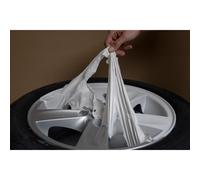 Mibenco 61001202 Set Di Pellicole Per Cerchi, 4x 400ml, Bianco Lucido