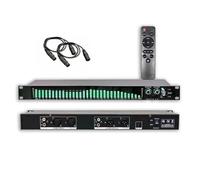 MiBoce Equalizzatore Digitale a 31 Bande, Equalizzatore Grafico Stereo, con 21 Effetti Preimpostati, Riduzione Automatica del Rumore, Regolazione dei Toni Bassi/Medi/Alti, per Studio di Registrazione