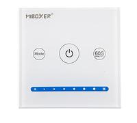 Miboxer Milight Controller da parete MiLight Touch P1 per dimmer bianco da 12 - 24 V fino a 5 A, per prodotti LED