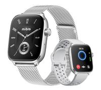 Mibro Fit Smartwatch Donna Uomo, 1.75" AMOLED, Assistente Vocale, Argento