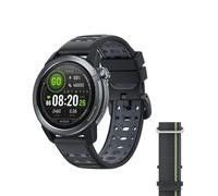 Mibro GS Active 2 Bluetooth GPS NFC 47mm AMOLED Nero Resistenza Acqua 5ATM SpO2
