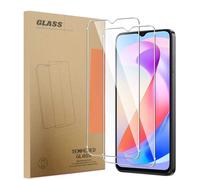MIBZOR 2 Pezzi Vetro Temperato per Blackview Wave 7C / Oukitel C1 / C1 Pro/Oukitel C2 / C3 / C5 / C7 (6.52") Pellicola Prottetiva 9H Trasparente Pellicola Schermo Film HD Trasparenza Protettiva Film
