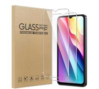 MIBZOR 2 Pezzi Vetro Temperato per Doogee Note 56X / 56X Pro/Doogee Note 56 (6.56") Pellicola Prottetiva Durezza 9H 0,33mm Trasparente Pellicola Schermo, HD Trasparenza Protettiva Film