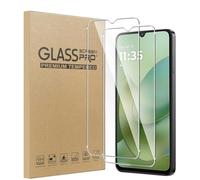 MIBZOR 2 Pezzi Vetro Temperato per Motorola Moto G06 4G / Motorola Moto G06 Power (6.88") Pellicola Prottetiva Durezza 9H 0,33mm Trasparente Pellicola Schermo, HD Trasparenza Protettiva Film