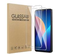 MIBZOR 2 Pezzi Vetro Temperato per TCL K70 SE (6.6") Pellicola Prottetiva Durezza 9H 0,33mm Trasparente Pellicola Schermo, HD Trasparenza Protettiva Film
