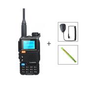 (Mic 771) UV-5R Plus 50-600 MHz Air Band Walkie Talkie Cross Band Intercom Scrambler NoAA Freq Copy