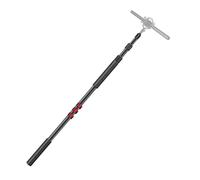 mic arm parts, Braccio for microfono, braccio for microfono portatile estensibile a 3 sezioni con adattatore a vite da 3/8" e da 3/8" a 5/8",for singing