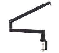 mic arm parts, Braccio for microfono GO-Low Position, supporto for microfono ruotabile a 360°, supporto con adattatori da 3/8 pollici 5/8 pollici,for singing