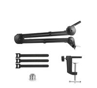 mic arm parts, Supporto for braccio for microfono Supporto professionale for trasmissione resistente, compatibile con la staffa Blue Yeti HyperX QuadCast S,for singing(Length 35cm)