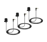 Per Ear Hook Microphone, Microfono a Gancio con Spinotto Audio Tecnico, Nero