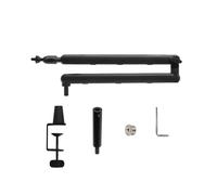 mic stand, Braccio for microfono da studio professionale con gestione dello stoccaggio dei cavi nascosta Supporto for microfono con staffa a sbalzo universale,parts(Metal Extension)