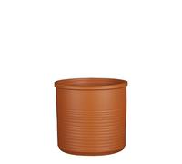 MICA Decorations Momo - Vaso da fiori - H21 x Ø23 cm - Terra
