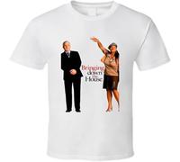 MICAOJI Bringing Down The House Retro Comedy Movie T Shirt White M