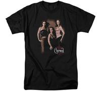 MICAOJI Charmed TV Show Three Hot Witches Adult T Shirt Black XXL