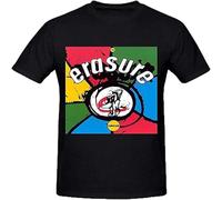MICAOJI Erasure The Circus T Shirt Graphic Unisex Tee Black M