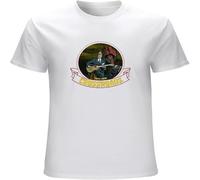 MICAOJI Robert Johnson Retro Gifl Mens T-Shirt Tee White L