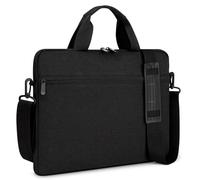MicaYoung 14 15 Pollici Custodia per Laptop Borsa con Tracolla Custodia Protettiva Compatibile con MacBook Acer ASUS HP Surface Dell Chromebook, Nero