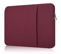 MicaYoung 15,6 Pollici Custodia Portatile Protettiva Borsa Porta PC Computer Notebook Sleeve Cover Compatibile con 15,6 Pollici Acer ASUS Dell HP Thinkpad Chromebook, Rosso