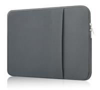 MicaYoung 15,6 Pollici Custodia Portatile Protettiva Borsa Porta PC Computer Notebook Sleeve Cover Compatibile con 15,6 Pollici Acer ASUS Dell HP Thinkpad Chromebook, Grigio