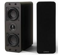 Micca OoO - Altoparlanti da scaffale passivi sottili con woofer da 7,6 cm e tweeter in seta, design sottile inferiore a 10,2 cm di larghezza, per audio stereo desktop o home theater, montaggio a