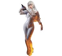 miccostumes x Chowbie Sorelle Costume Donna Suora Cosplay Bianco Body Tuta con Collare Fascia Collana (M)
