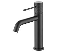 MICE BDG053-1NG - Rubinetto monocomando per lavabo con tecnologia Apertura a freddo per risparmio energetico, in ottone, monocomando per lavabo, rubinetto da bagno per acqua fredda e calda, colore