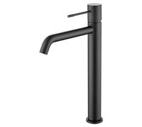 MICE BDG053-3NG Rubinetto Miscelatore per lavabo in ottone con tecnologia di apertura a freddo adatto per acqua freddo/caleiente rubinetteria design per lavabo Nego Mate