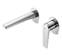 MICE - Rubinetto monocomando da incasso per lavabo in ottone monocomando per lavabo - Grifor da incasso da bagno Cromo