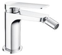 MICE - Rubinetto monocomando per bidet in ottone - Rubinetto bidet per wc adatto per acqua fredda/calda Cromo BDN047-2 Serie Napoli