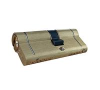 MICEL - 13188 - Cilindro di alta sicurezza, profilo europeo, camma lunga, decentrato 40 x 50, 5 chiavi, sistema anti-bumping, anti-trapano, anti-snap e anti-grimaldello, 6 pin, 90 x 17 x 33 mm