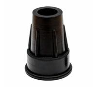 Micel Contera/Tappo Terminale CNT09 Nero Flessibile Stampelle Ø 18 x 54 mm (25 unità)