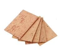 MICFENY 5 tappi per collo di sassofono, foglio di sughero per collo per/soprano/sassofono, confezione di ricambi per fogli di sughero