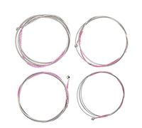 MICFENY Corde per basso elettrico Corde per chitarra acustica in acciaio inossidabile per basso a 4 corde Accessori per chitarre elettriche Potente durata