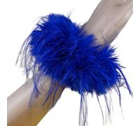 MICFENY Legami elastici pratici dei capelli piumati oversize amichevoli delle fasce per capelli con struttura naturale per l'occasione differente