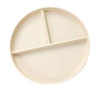 MICFENY Piatto piano da 22 cm, infrangibile, diviso, per servire e servire in forno a microonde e lavabile in lavastoviglie