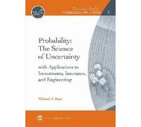 Michael A. Bean Probability - the Science of Uncertainty (Copertina rigida)