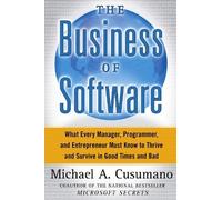 Michael A. Cusumano The Business of Software (Copertina rigida)