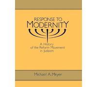 Michael A. Meyer Response to Modernity (Tascabile)