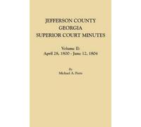 Michael A Ports Jefferson County, Georgia, Superior Court Minutes. V (Tascabile)