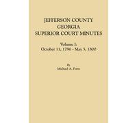 Michael A Ports Jefferson County, Georgia, Superior Court Minutes, V (Tascabile)