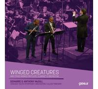 Michael Abels Winged Creatures and Other Works for Flute, Clarinet & Orches (CD)