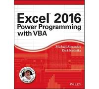 Michael Alexander Richard Kuslei Excel 2016 Power Programming with V (Tascabile)
