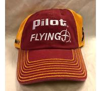 Michael Annett #5 Pilota Volante Sfera Cappello Nuovo Giallo & Rosso Rete NASCAR